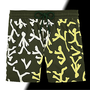 Homme Classique Moorea Imprimé - Maillot de Bain Superflex Danse du Feu Glow in the Dark, Olive supp5 Homme Classique Moorea Imprimé - Maillot de Bain Superflex Danse du Feu Glow in the Dark, Olive supp5