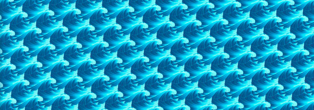Altri Stampato - Camicia unisex estiva in voile di cotone Micro Waves, Lazulii blue stampe