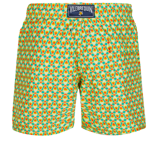 Hombre Clásico Estampado - Bañador con estampado 1978 Infinite Fishes para hombre, Veronese green back Hombre Clásico Estampado - Bañador con estampado 1978 Infinite Fishes para hombre, Veronese green back