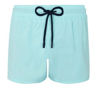 Homme CLASSIQUE COURT Uni - Maillot de Bain Homme Court et Ajusté Stretch Uni, Acqua front Homme CLASSIQUE COURT Uni - Maillot de Bain Homme Court et Ajusté Stretch Uni, Acqua front