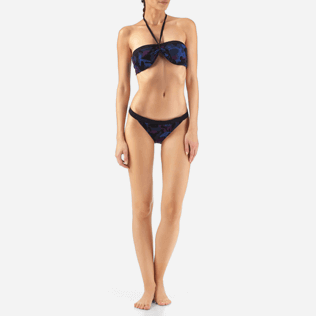 Mujer Bottoms Estampado - Braguitas de bikini con estampado Camouflage Turtles, Ciruela frontworn Mujer Bottoms Estampado - Braguitas de bikini con estampado Camouflage Turtles, Ciruela frontworn