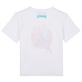 Garçons AUTRES Imprimé - T-shirt en Coton Organique garçon Let's Take A Ride !, Blanc vue de dos