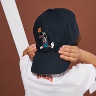 Others Printed - Kids Cap Ready 2 Jam, Navy details view 1