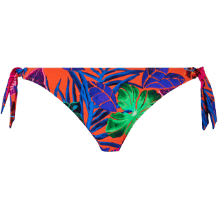 Women Classic brief Printed - Women brief to be tied bikini Bottom Porto Rico, Bright orange front Women Classic brief Printed - Women brief to be tied bikini Bottom Porto Rico, Bright orange front