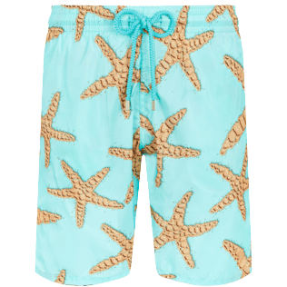 Picture of Men Others Printed - Men Swimwear Long Sand Starlettes, Lagoon front view Picture of Men Others Printed - Men Swimwear Long Sand Starlettes, Lagoon front view