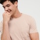 Hombre Autros Liso - Camiseta de algodón orgánico con tinte natural para hombre, Dew detalles vista 1