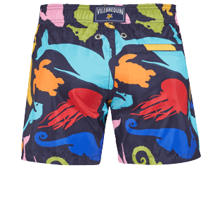 Boys Others Printed - Boys Swim Trunks Ultra-light and packable 1999 Focus, Sapphire back view