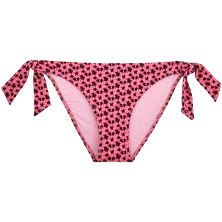 Mujer Braguitas Estampado - Braguitas de bikini con estampado Micro Turtles Hawaï, Rosa front Mujer Braguitas Estampado - Braguitas de bikini con estampado Micro Turtles Hawaï, Rosa front