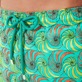 Hombre Clásico Bordado - Men Swimwear Embroidered 2007 Snails  - Limited Edition, Veronese green detalles vista 2