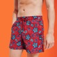 男款 Embroidered 绣 - 男士 Stars Gift 刺绣游泳短裤 - 限量版, Burgundy 细节视图1