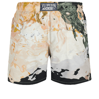 Homme CLASSIQUE STRETCH Imprimé - Maillot de bain homme Distortive water - Vilebrequin x Highsnobiety, Wild stone back Homme CLASSIQUE STRETCH Imprimé - Maillot de bain homme Distortive water - Vilebrequin x Highsnobiety, Wild stone back