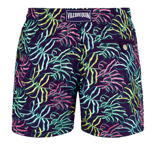Hombre Clásico Bordado - Bañador con bordado Jungle para hombre - Edición Limitada, Midnight blue back Hombre Clásico Bordado - Bañador con bordado Jungle para hombre - Edición Limitada, Midnight blue back