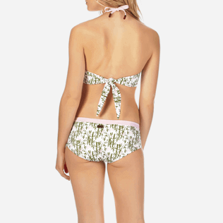 Women Tops Printed - Women Bandeau Bikini Top Bamboo Song, Peony supp2 Women Tops Printed - Women Bandeau Bikini Top Bamboo Song, Peony supp2