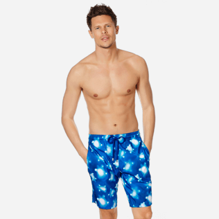 Men Long classic Printed - Men Swimwear Long Ultra-Light and Packable Crystal Turtles, Atoll frontworn Men Long classic Printed - Men Swimwear Long Ultra-Light and Packable Crystal Turtles, Atoll frontworn
