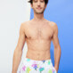 Hombre Clásico Estampado - Bañador con estampado Ronde des Tortues Aquarelle para hombre, Blanco detalles vista 1