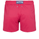 Men Others Solid - Men Swim Trunks Short and Fitted Stretch Solid, Burgundy back view