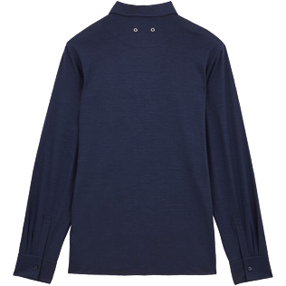 camisa de hombre azul