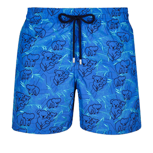 Uomo Ricamati Ricamato - Costume da bagno uomo ricamato Sydney - Edizione limitata, Blu mare front Uomo Ricamati Ricamato - Costume da bagno uomo ricamato Sydney - Edizione limitata, Blu mare front