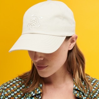 Others Solid - Unisex Cap Solid, Sand front worn view