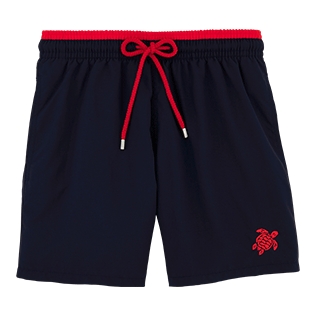 Men Classic / Moorea Solid - Solid Bicolor Swim shorts, Navy / red front Men Classic / Moorea Solid - Solid Bicolor Swim shorts, Navy / red front