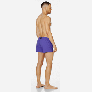 Uomo Classico corto Unita - Costume da bagno corto uomo stretch e aderente a tinta unita, Hyacinth backworn Uomo Classico corto Unita - Costume da bagno corto uomo stretch e aderente a tinta unita, Hyacinth backworn