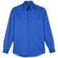 Others Solid - Unisex Cotton Voile Light Shirt Solid, Sea blue front Others Solid - Unisex Cotton Voile Light Shirt Solid, Sea blue front