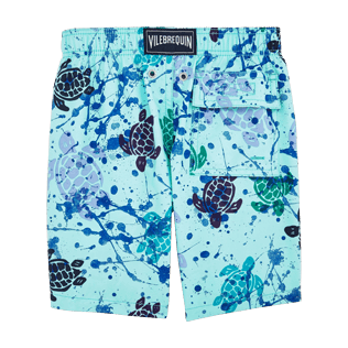 Niños Corte Clásico Estampado - Bañador con estampado Ronde des Tortues Tachiste, Laguna back Niños Corte Clásico Estampado - Bañador con estampado Ronde des Tortues Tachiste, Laguna back