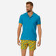 Men Others Solid - Men Cotton Pique Polo Shirt Solid, Seychelles frontworn Men Others Solid - Men Cotton Pique Polo Shirt Solid, Seychelles frontworn