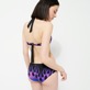 Mujer Armados Estampado - Top de bikini con aros y estampado Hot Rod 360° para mujer - Vilebrequin x Sylvie Fleury, Negro detalles vista 2