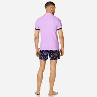 Uomo Altri Unita - Polo uomo in cotone a tinta unita, Cyclamen backworn Uomo Altri Unita - Polo uomo in cotone a tinta unita, Cyclamen backworn