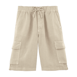 Chicos Bermudas Liso - Bermudas de lino, Hessian front Chicos Bermudas Liso - Bermudas de lino, Hessian front