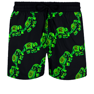 Maillot De Bain Homme Court Stretch Elephant Dance Phosphorescent Site Vilebrequin Msou0d18