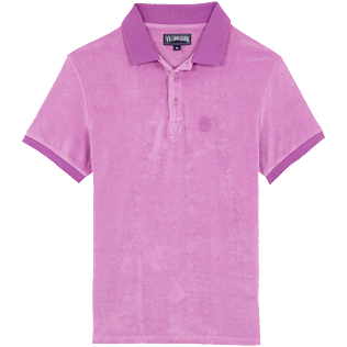 Homme AUTRES Uni - Polo Eponge homme uni, Baies roses front Homme AUTRES Uni - Polo Eponge homme uni, Baies roses front
