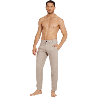 Men Others Solid - Men straight Linen Pants Solid, Safari frontworn Men Others Solid - Men straight Linen Pants Solid, Safari frontworn