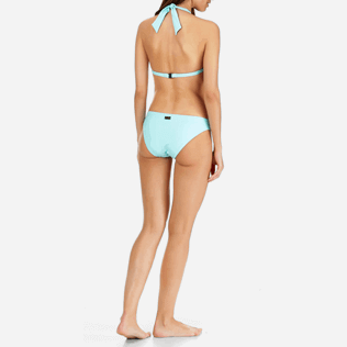 Femme BAS CLASSIQUES Uni - Bas de Maillot de bain Echancré Femme Solid Water, Lagon backworn Femme BAS CLASSIQUES Uni - Bas de Maillot de bain Echancré Femme Solid Water, Lagon backworn