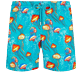 Men Others Printed - Men Stretch Swim Trunks Neo Medusa, Curacao front view