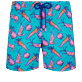 Men Others Printed - Men Ultra-light and packable Swim Trunks Crevettes et Poissons, Curacao front view