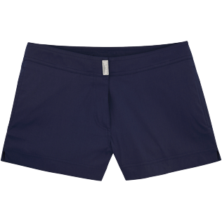 Women Others Solid - Women Stretch Swimwear fabric Shorty Solid, Navy front Women Others Solid - Women Stretch Swimwear fabric Shorty Solid, Navy front