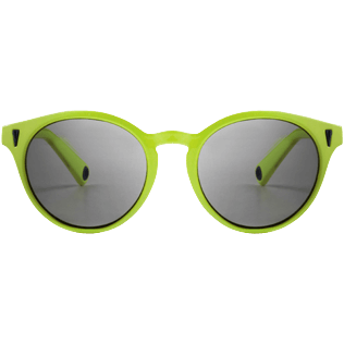 Others Solid - Green Floaty Sunglasses, Lemongrass front view