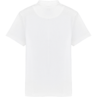 Women Others Solid - Women Terry cloth Polo Shirt Solid, White back Women Others Solid - Women Terry cloth Polo Shirt Solid, White back