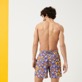 Men Others Printed - Men Swim Trunks Ultra-light and packable Octopus Band, Yellow back worn view