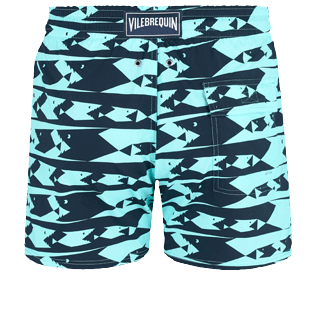 Men Stretch classic Printed - Men Swimtrunks Stretch Attrape moi si tu peux, Lagoon back Men Stretch classic Printed - Men Swimtrunks Stretch Attrape moi si tu peux, Lagoon back