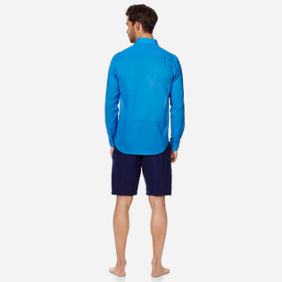 Autros Liso - Camisa en velo de algodón de color liso unisex, Atoll backworn Autros Liso - Camisa en velo de algodón de color liso unisex, Atoll backworn