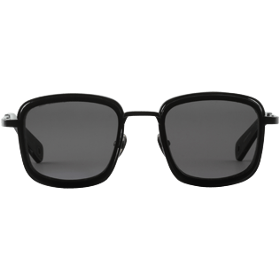Others Solid - Smoke mono polarised Sunglasses, Black front Others Solid - Smoke mono polarised Sunglasses, Black front