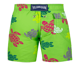 Niños Autros Estampado - Bañador con estampado Tortues Multicolores para niño, Hierba verde back Niños Autros Estampado - Bañador con estampado Tortues Multicolores para niño, Hierba verde back