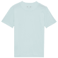 Hombre Autros Liso - Camiseta de algodón orgánico de color liso para hombre, Glacier vista trasera