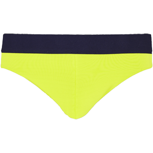 Herren Slips und Boxer Uni - Solid Badehose mit Elastikgürtel für Herren, Chartreuse front Herren Slips und Boxer Uni - Solid Badehose mit Elastikgürtel für Herren, Chartreuse front