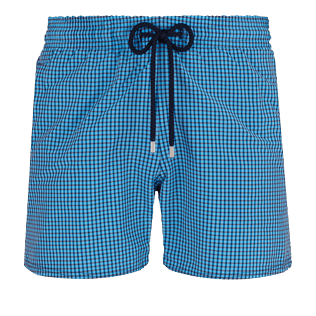 Hombre Clásico stretch Gráfico - Bañador elástico con estampado Carreaux para hombre, Swimming pool front Hombre Clásico stretch Gráfico - Bañador elástico con estampado Carreaux para hombre, Swimming pool front