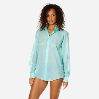Others Solid - Unisex Cotton Shirt Solid, Acqua supp3 Others Solid - Unisex Cotton Shirt Solid, Acqua supp3