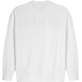 Unisex Terry Sweatshirt Solid Chalk back view